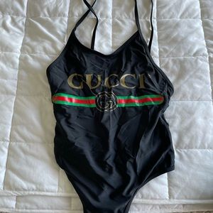 Gucci one piece bathing suit